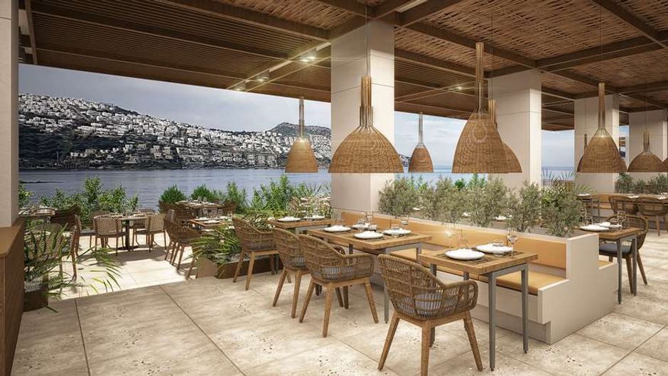 The Bo Vue Hotel Bodrum-Curio Collection Restaurant