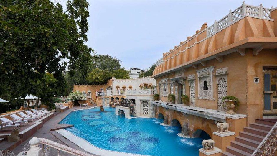 Ajit Bhawan Hotel Pool
