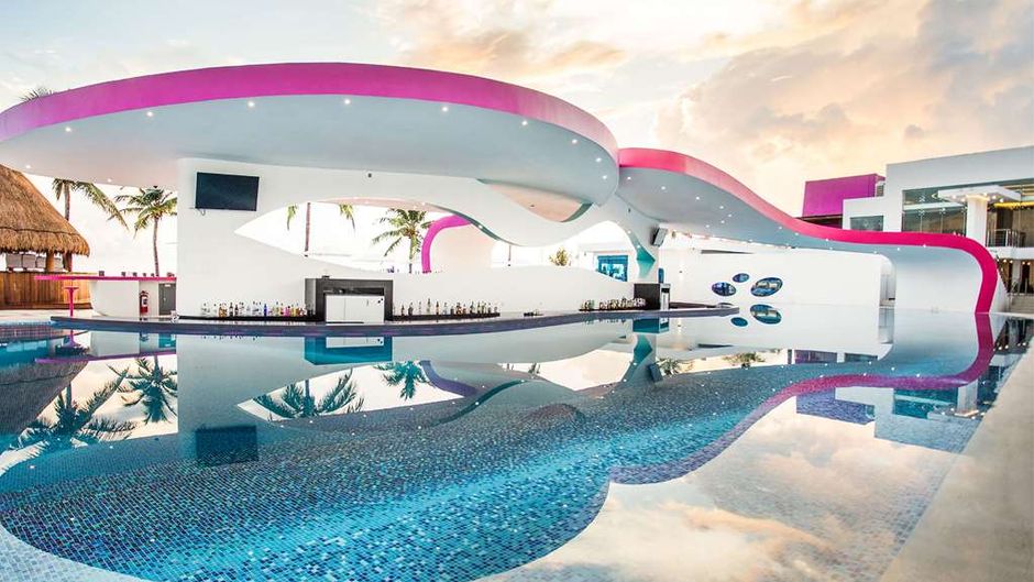 Temptation Cancun Resort Pool