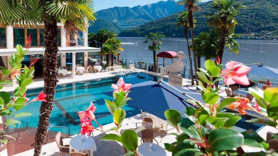Swiss Diamond Hotel Lugano Pool
