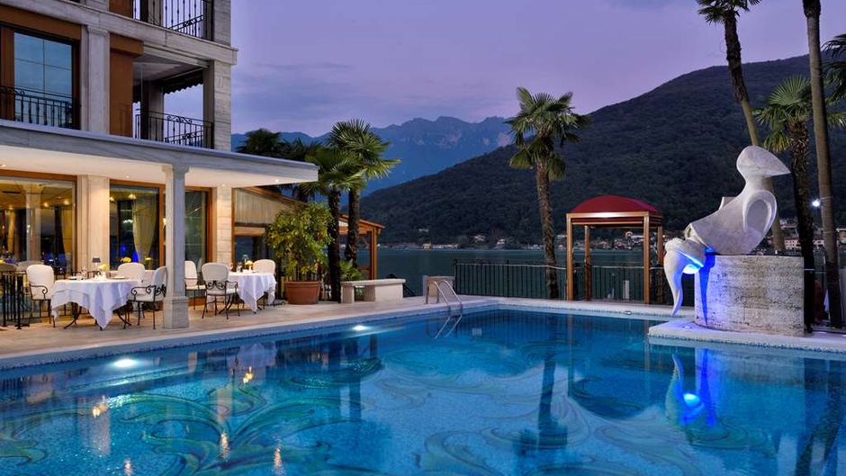 Swiss Diamond Hotel Lugano Pool