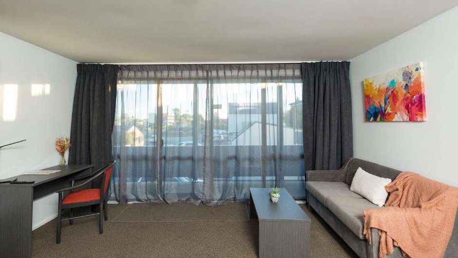 Christchurch City Park Motel Room