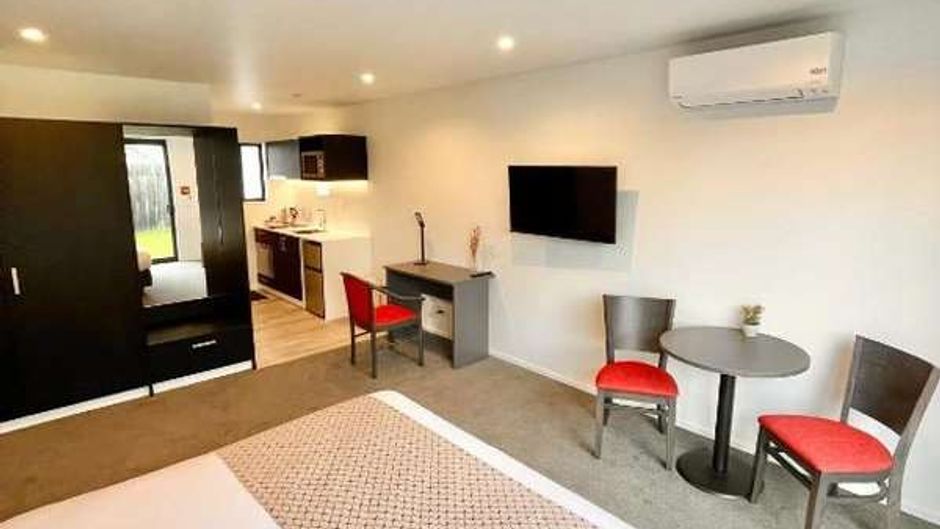 Christchurch City Park Motel Room