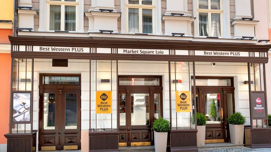 Best Western Plus Market Square Lviv Exterior