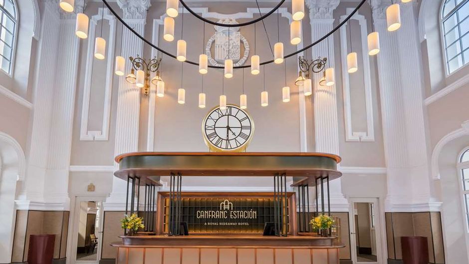 Canfranc Estacion,a Royal Hideaway Hotel Lobby