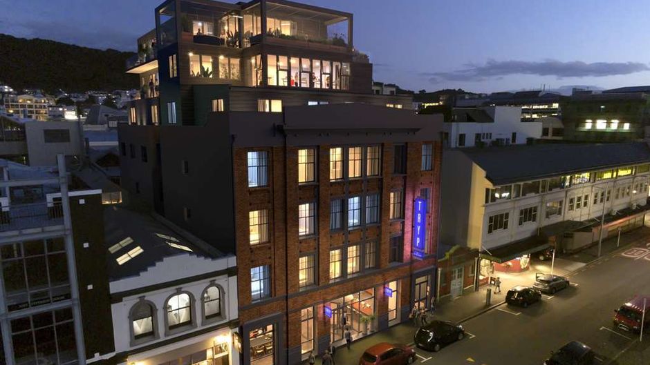 Tryp by Wyndham Wellington Tory St Exterior