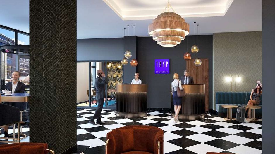 Tryp by Wyndham Wellington Tory St Lobby