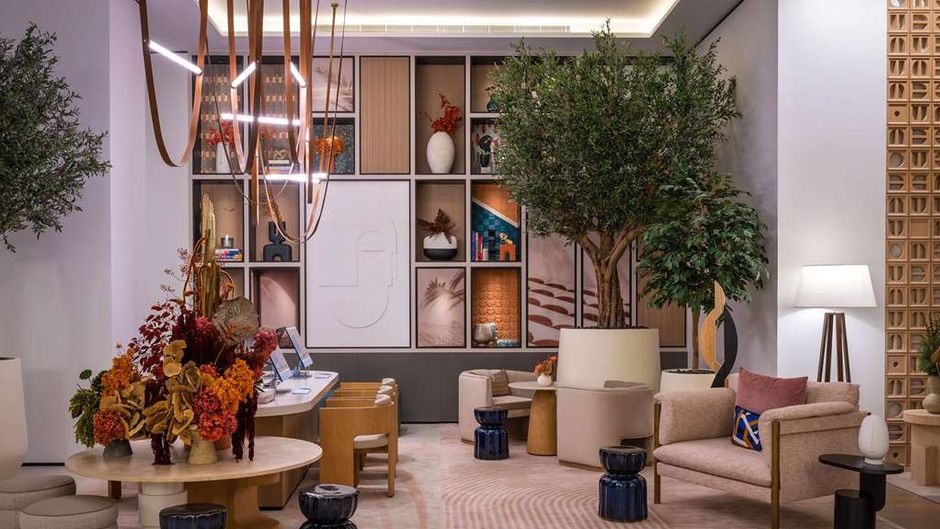 Marina View Hotel Lobby