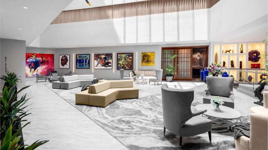 The Art Hotel Lobby