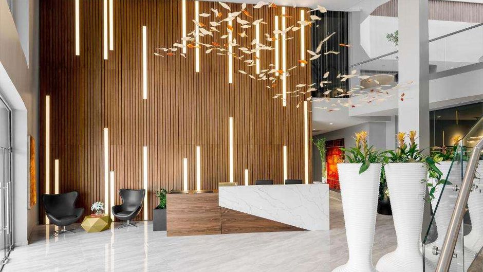 The Art Hotel Lobby