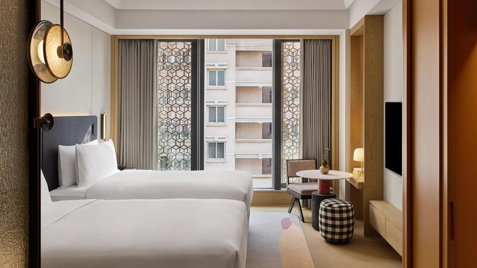 Xi Zhe Wuxi Curio Hilton Room