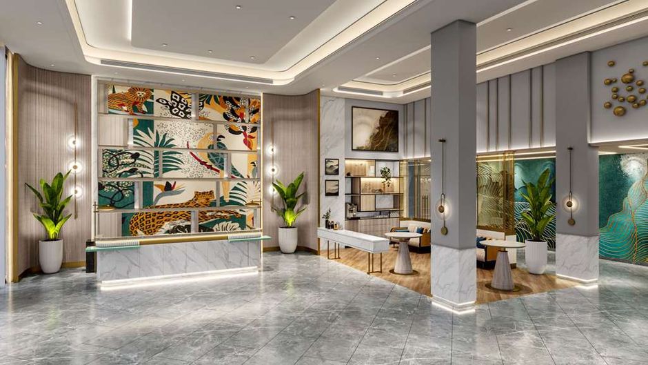 Hilton Garden Inn Jabalpur Lobby