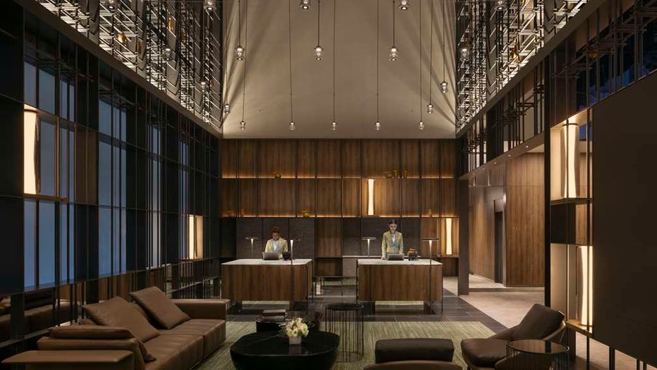 Pan Pacific Orchard, Singapore Lobby