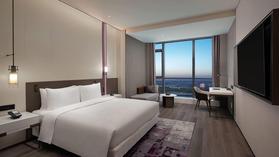 La Quinta Wyndham Shanxi Xiaohe Xincheng Room