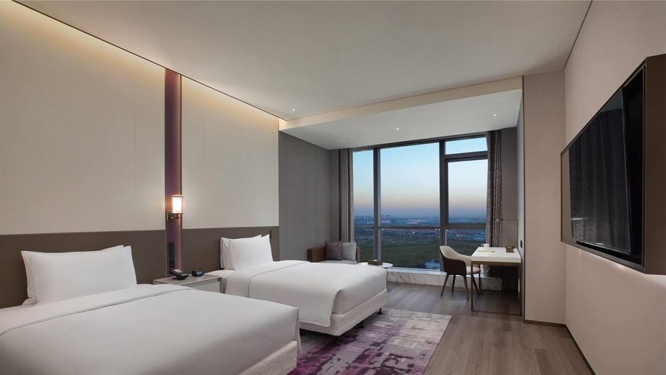 La Quinta Wyndham Shanxi Xiaohe Xincheng Room