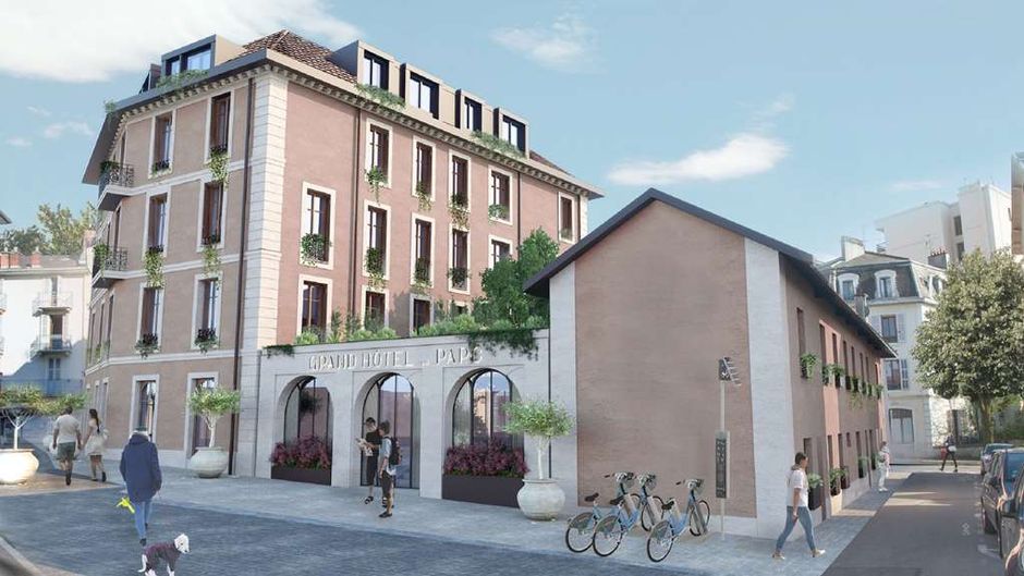 Grand Hotel du Parc Exterior