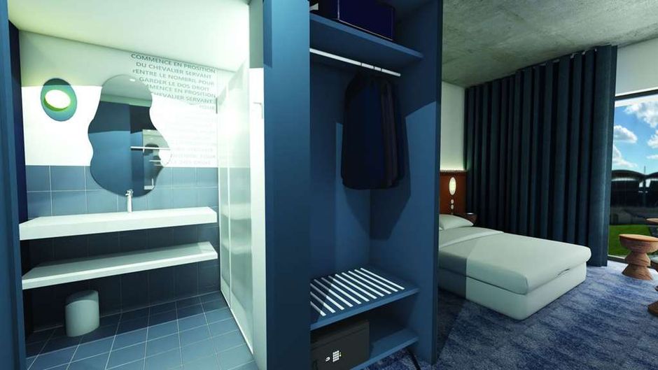 The Ruck Hotel Room