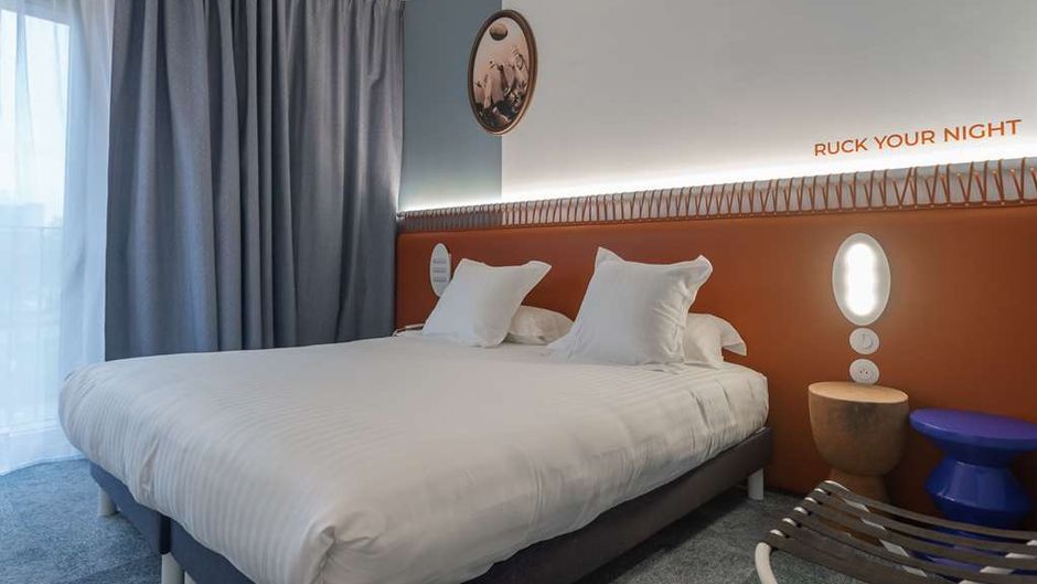 The Ruck Hotel Room
