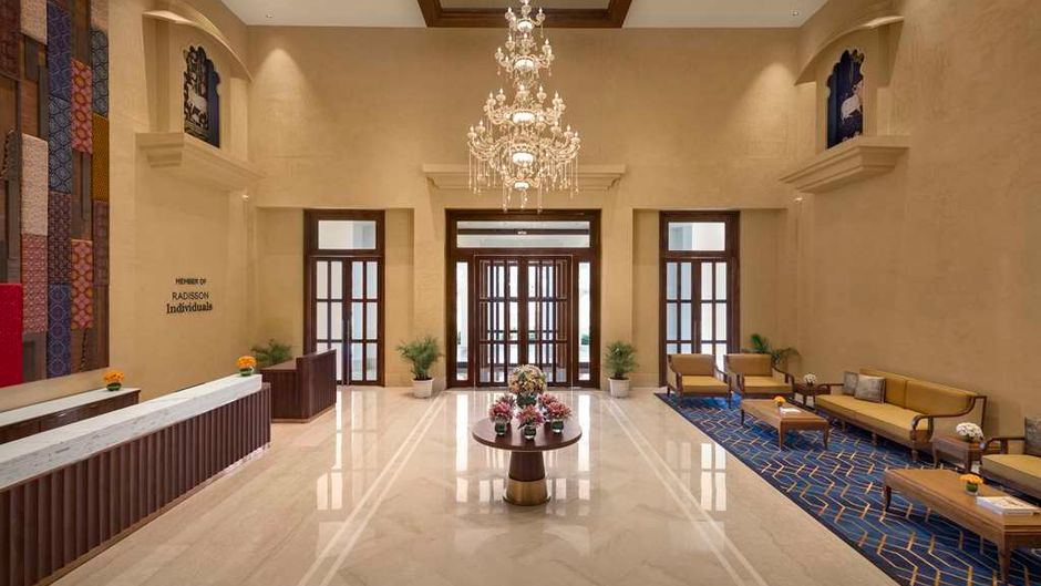 Uday Palace Navsari Radisson Individuals Lobby