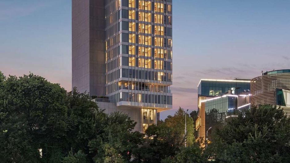 Hilton Garden Inn Tbilisi Riverview Exterior
