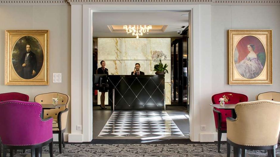 La Villa Haussmann Lobby