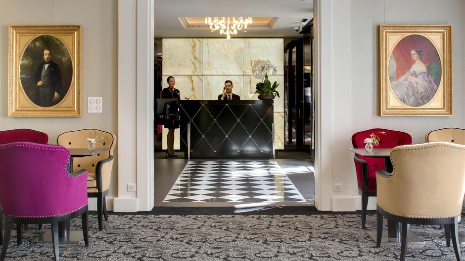 La Villa Haussmann Lobby