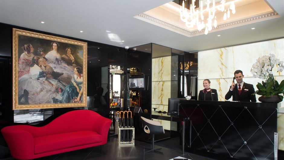 La Villa Haussmann Lobby