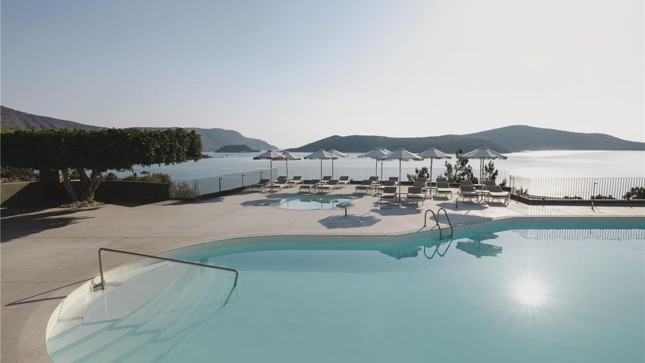 Domes Aulus Elounda Curio Coll by Hilton Pool