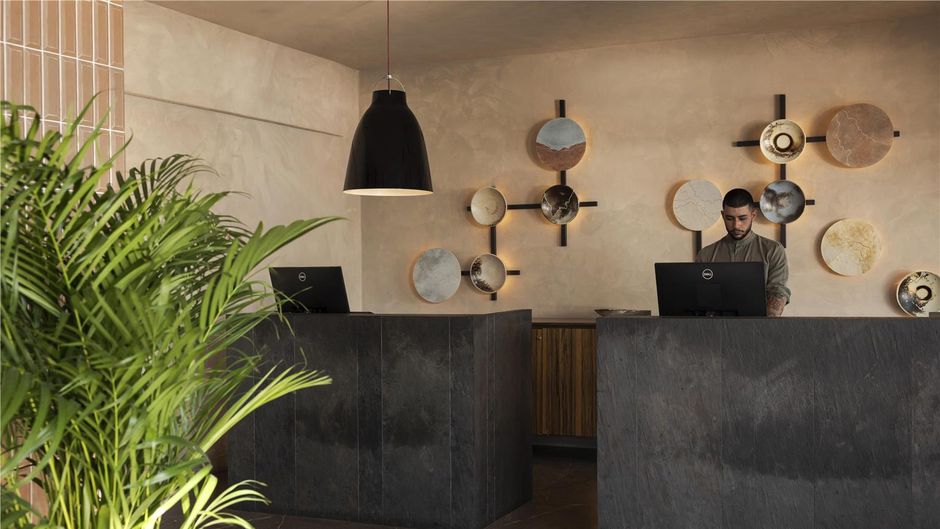 Domes Aulus Elounda Curio Coll by Hilton Lobby