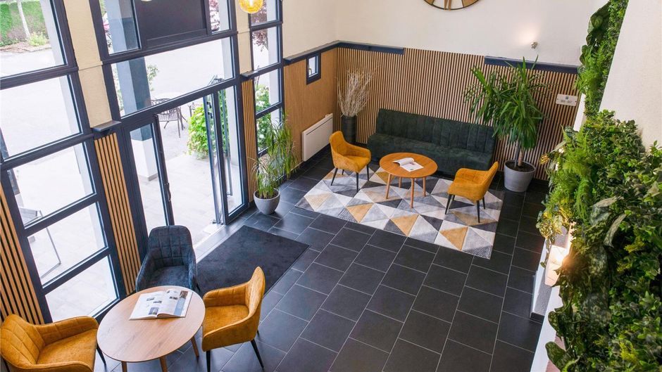 Kyriad Dieppe Lobby