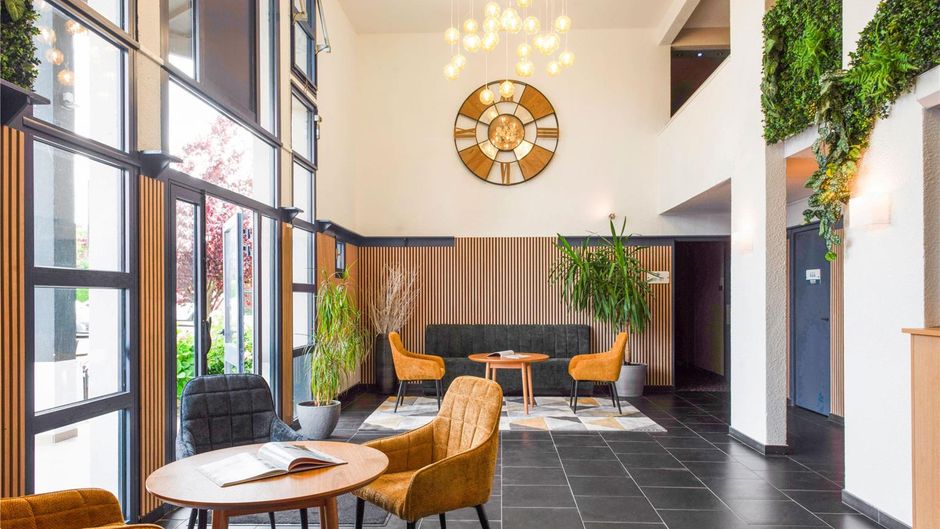 Kyriad Dieppe Lobby