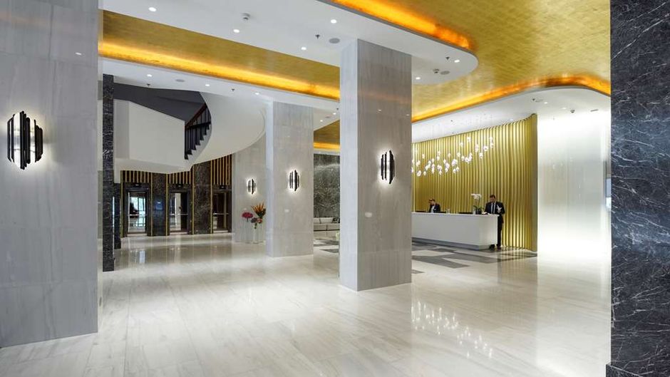 Makedonia Palace Hotel Lobby