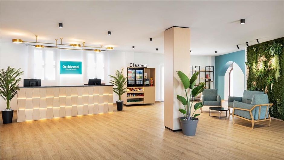 Occidental Pueblo Acantilado Lobby