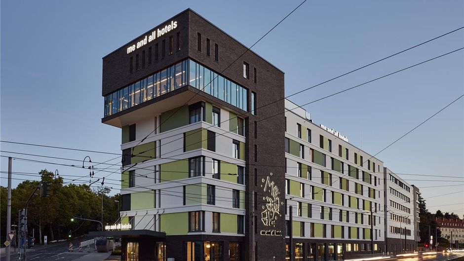 me and all hotel Mainz Exterior