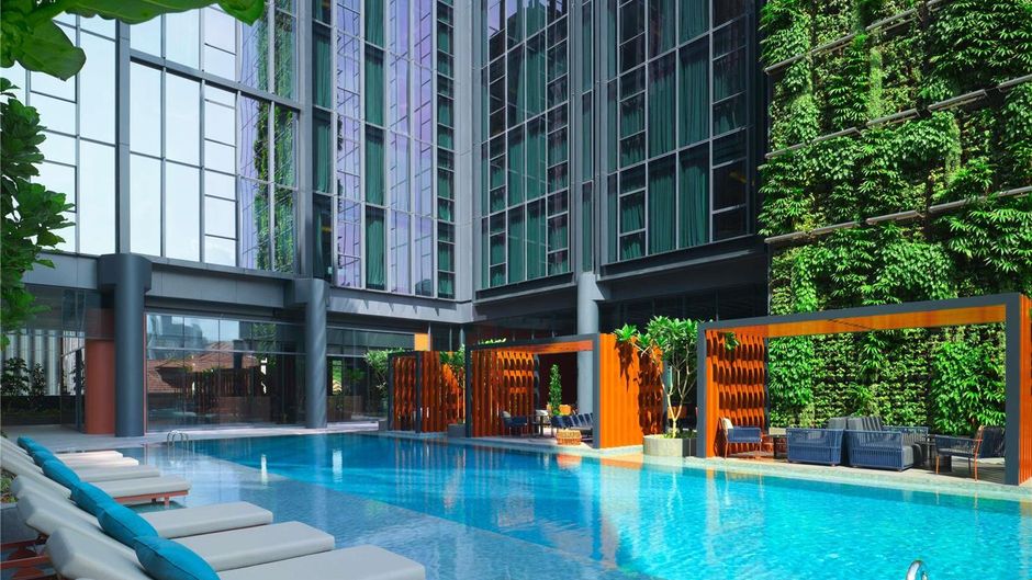 Pullman Singapore Hill Street Pool