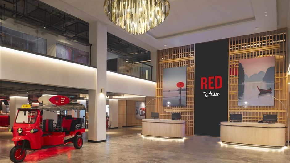 Radisson RED Phuket Patong Beach Lobby