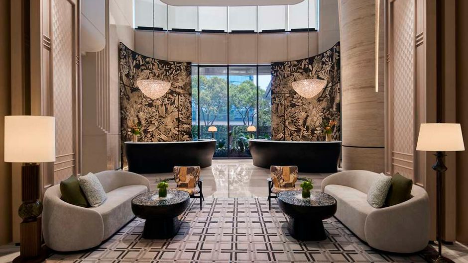 Hilton Shanghai City Center Lobby
