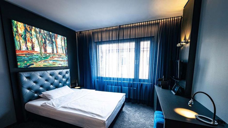 Der Blaue Reiter Hotel Room