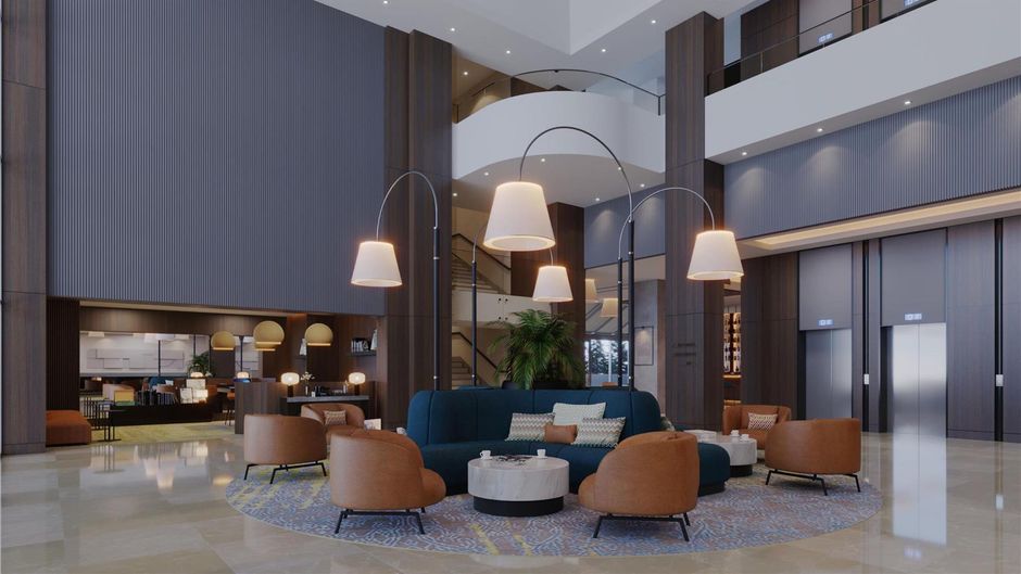 CP Ankara Hotel Lobby