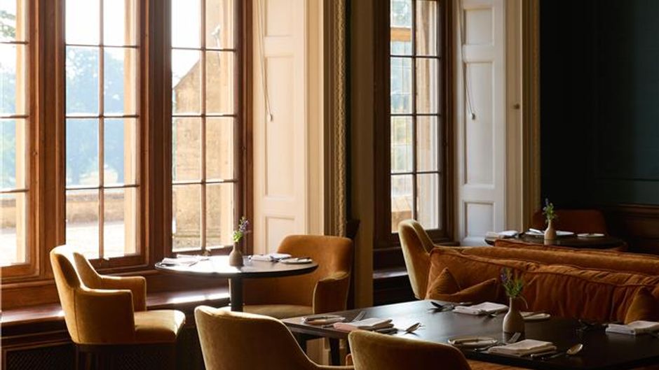 Dumbleton Hall Hotel Restaurant