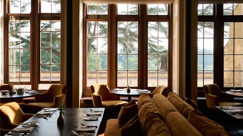 Dumbleton Hall Hotel Restaurant