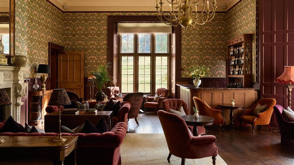 Dumbleton Hall Hotel Lobby