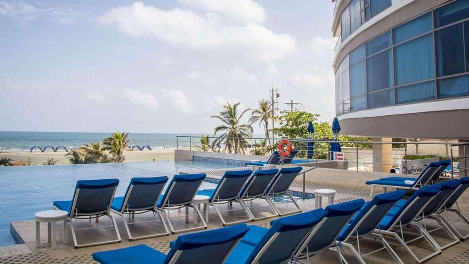 Radisson Cartagena Ocean Pavillion Hotel Pool