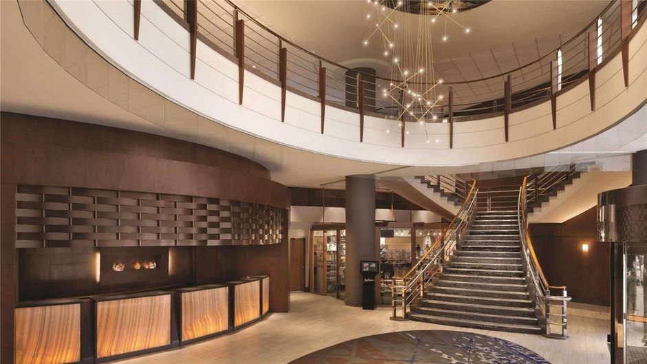 Radisson Hotel Vancouver Airport Lobby