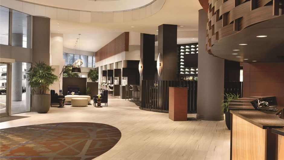 Radisson Hotel Vancouver Airport Lobby