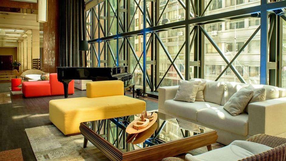 Radisson Montevideo Victoria Plaza Hotel Lobby