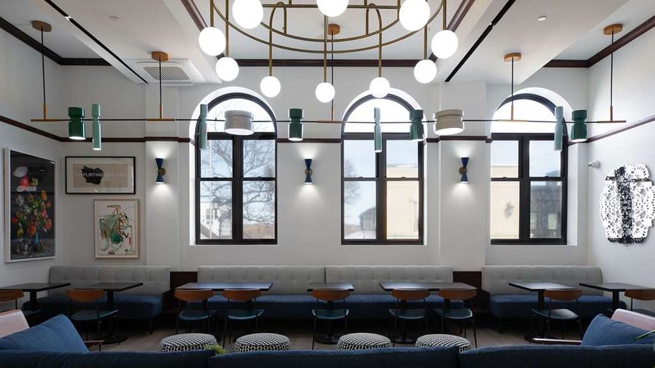 The Postmark Hotel Lobby