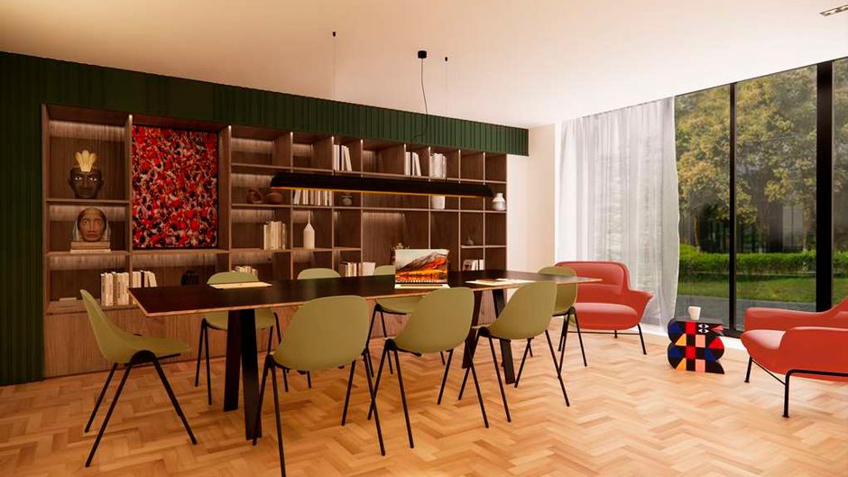 Occidental Pamplona Lobby