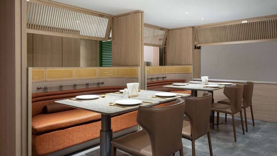 Wuzhan Business Hotel - Wuhan Restaurant