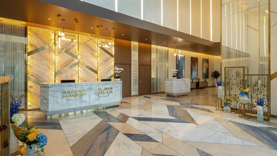 DAMAC Maison Aykon City Lobby